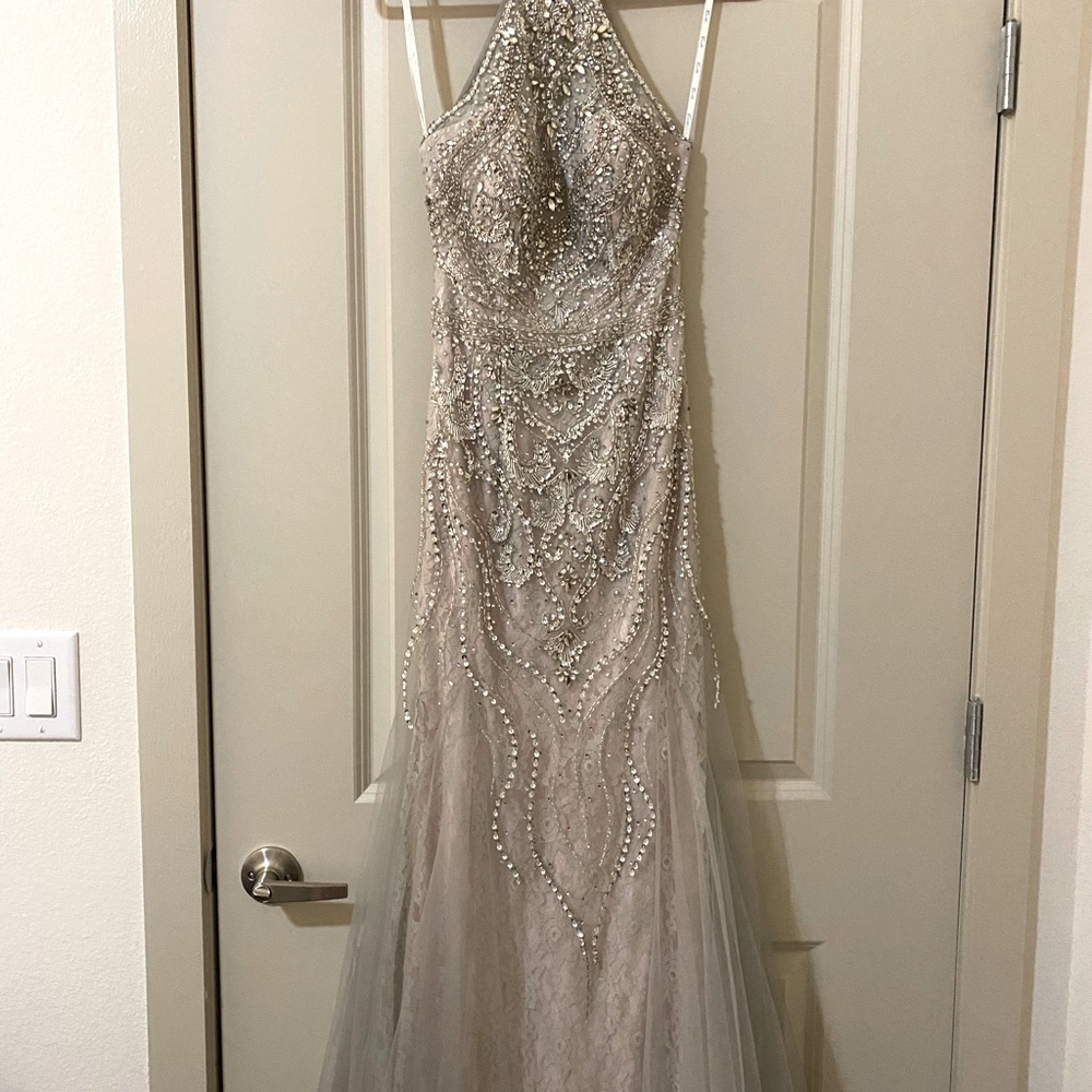 Gray Camille La Vie formal dress